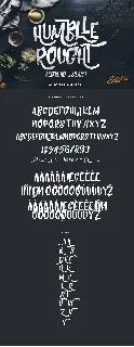 Humblle Rought Free font