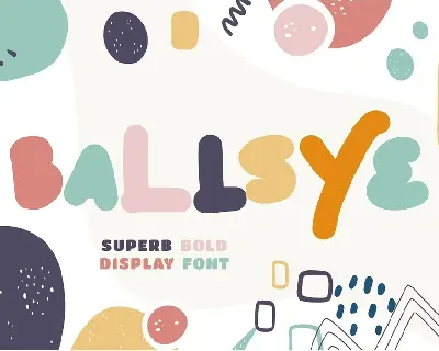 Ballsye font