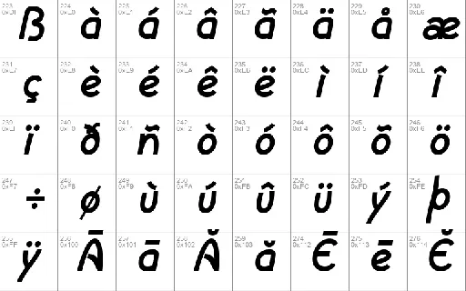 InColhua font