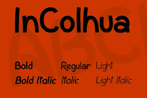 InColhua font