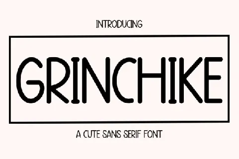Grinchike font