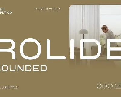 Rolide Rounded font