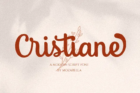 Cristiane font