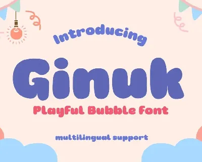 Ginuk font