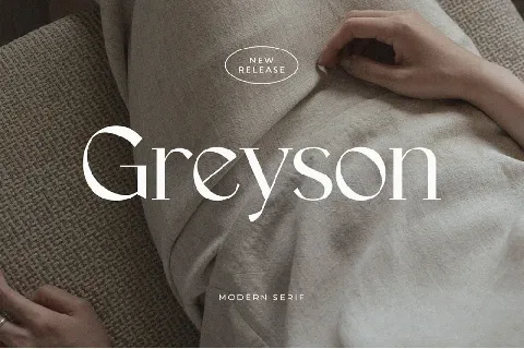 Greyson font