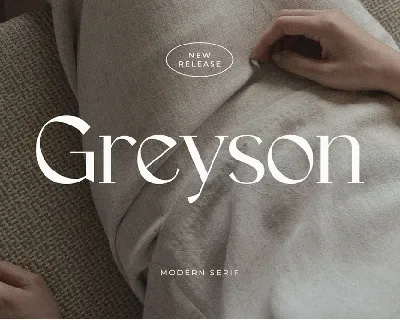 Greyson font