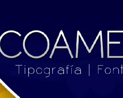 Coamei font