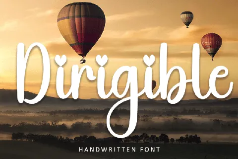 Dirigible font