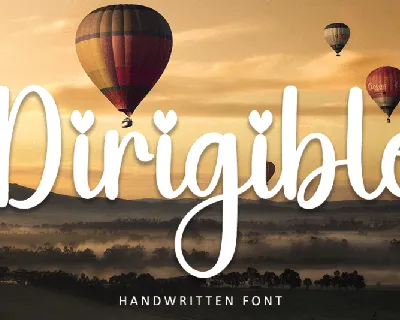 Dirigible font