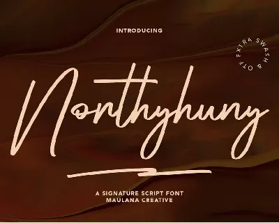 Northyhuny font