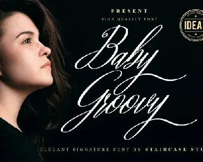 Baby Groovy font