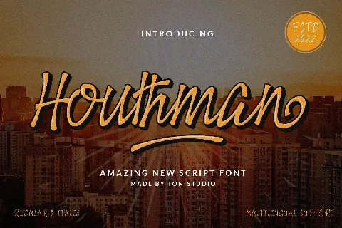 Houthman font