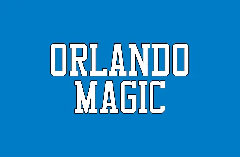 NBA MAGIC FONT font