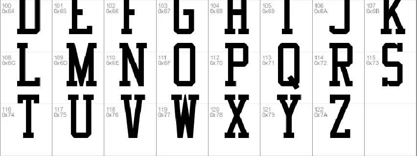 NBA MAGIC FONT font