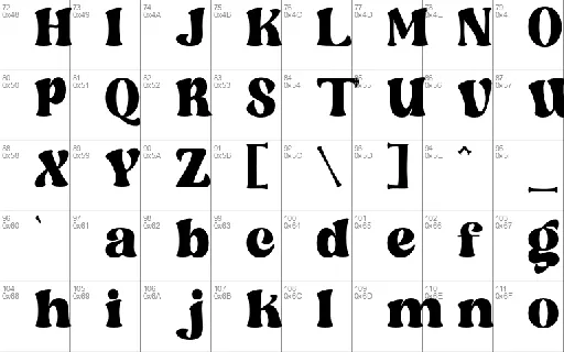 Magilon font