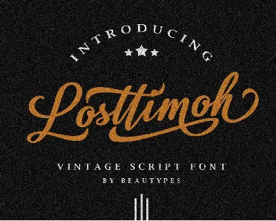 Losttimoh font