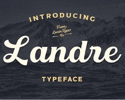 Landre font