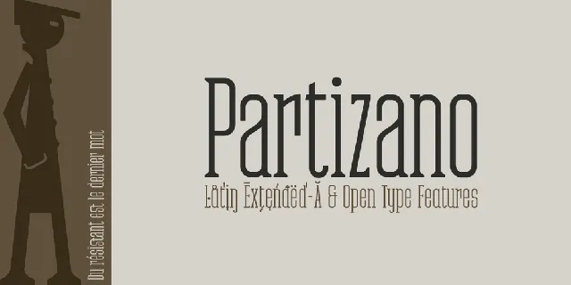 Partizano font