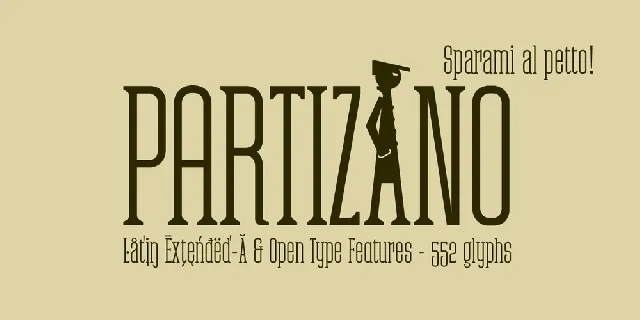 Partizano font