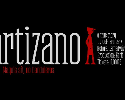 Partizano font