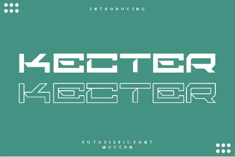 Kencer font