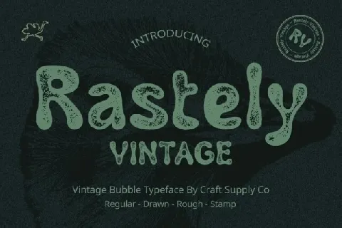 Rastely Vintage font