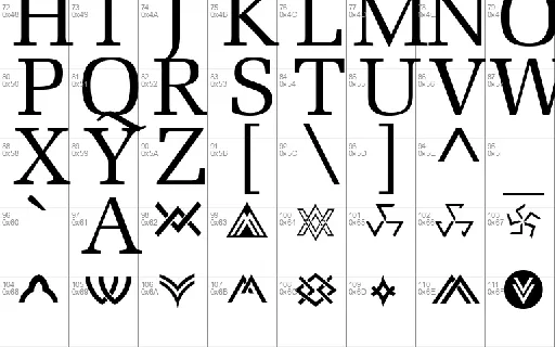 STARGATE FONT font