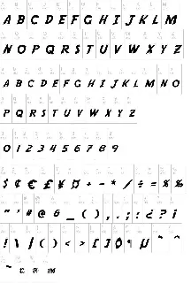 Adventure font