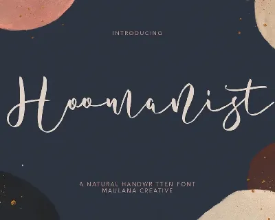 Hoomanist font