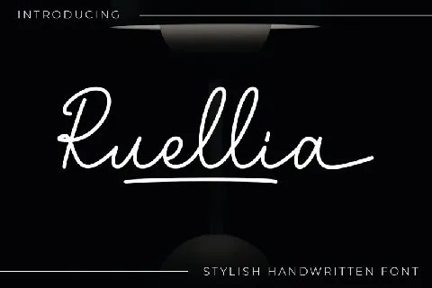 Ruellia font