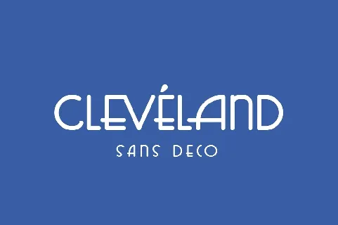 Cleveland Sans Deco Free font