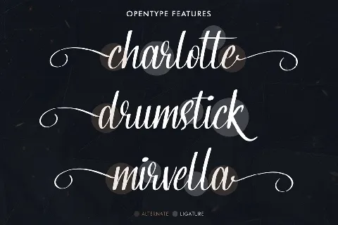 Darkloose Demo font