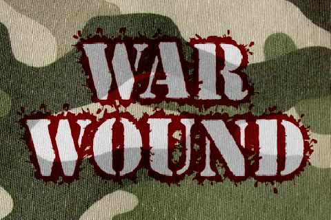 War Wound font