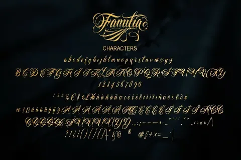 Familia Tattoo font