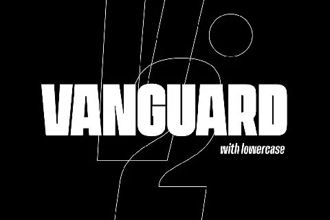 Vanguard CF Family font