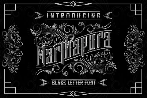 Marthapura Blackletter font