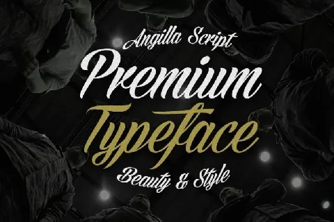 Angilla Script font