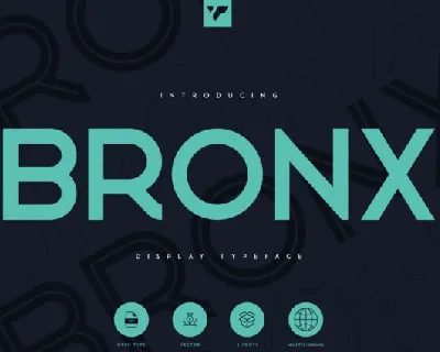 Bronx font