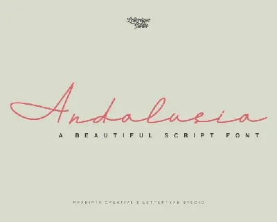 Andalusia Typeface font