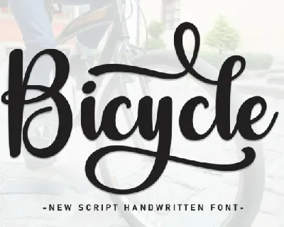 Bicycle Typeface font