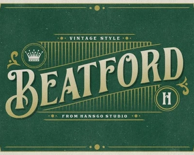 Beatford font