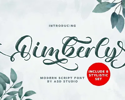 Qimberly font