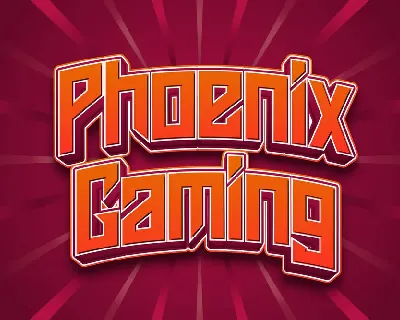 Phoenix Gaming font