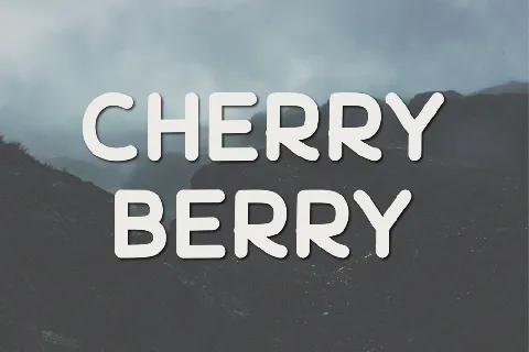 Cherry Berry font