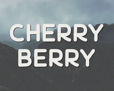 Cherry Berry font