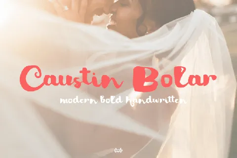 Caustin Bolar font