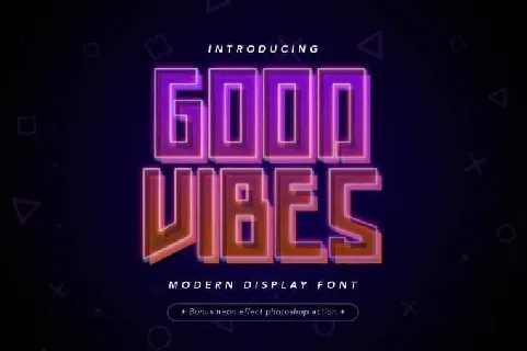 Good Vibes Display font