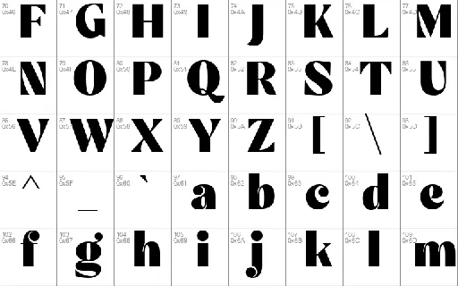 Mechta font