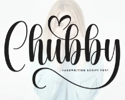 Chubby Calligraphy font