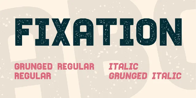 Fixation font